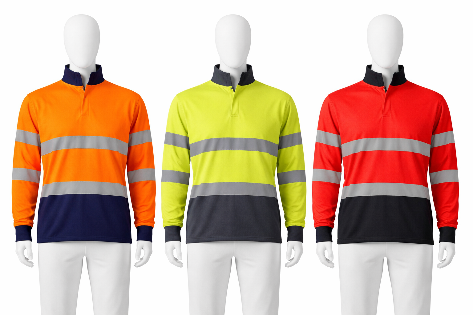 Polo Haute Visibilité – Chantier & Industrie Minière - All print samad Store